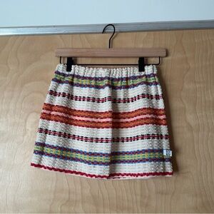 Colorful Towel Mini Skirt